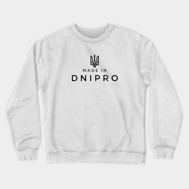 Made in Dnipro Crewneck Sweatshirt by DoggoLove